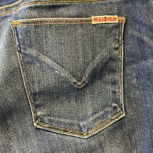 Sz32 Hudson Krista Super Skinny Ankle Denim in a dark wash BGLO colour VGUC - Picture 11 of 14